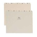 Smead Smead Manufacturing Company SMD52176 A thru Z File Guide- .2 Tab Cut- Legal- Manila SMD52176